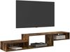 vidaXL Wandmontierter TV-Schrank Wandhalterung Geräucherte Eiche 8005993 Bild 3