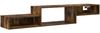 vidaXL Wandmontierter TV-Schrank Wandhalterung Geräucherte Eiche 8005993 Bild 2