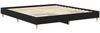 vidaXL Bettrahmen Schwarz Eichen-Optik 203 x 183 x 25 cm Holzwerkstoff 3329279 Bild 4