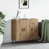 Sideboard, Kommode Artisan-Eiche 89,5 x 34 x 80 cm Holzwerkstoff j1116p Bild 2