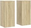 vidaXL Pflanzenständer 2 Stk. Sonoma-Eiche 30x30x70 cm Holzwerkstoff 852926 Bild 2