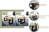Runder Couchtisch Seattle - Artisan Eiche / Grau Bild 5