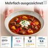 PURE LIVING INTERIOR DESIGN Geschirr-Set Pure Living Suppenteller 6er 20cm »Ibiza«, Steingut, Beige, 6 Personen, Steingut, Mediterrane Handwerksoptik, Reaktive Glasur – jedes Stück einzigartig… Bild 3