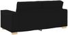 vidaXL 2-Sitzer Sofa Schwarz 140 cm Stoff 4104982 Bild 5