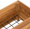 vidaXL Hochbeet 100x40x38 cm Teak Altholz und Stahl 47422 Bild 5