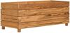 vidaXL Hochbeet 100x40x38 cm Teak Altholz und Stahl 47422 Bild 2