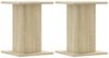 vidaXL Pflanzenständer 2 Stk. Sonoma-Eiche 30x30x40 cm Holzwerkstoff 3307848 Bild 2