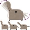 vidaXL Relaxsessel Taupe Mikrofasergewebe 373449 Bild 3