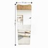 ibonto Ganzkörperspiegel 54 x 150 cm Schwarz Stand- & Wandspiegel (H 150 x T 150 x B 54 cm) Bild 4