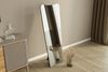 ibonto Ganzkörperspiegel 54 x 150 cm Schwarz Stand- & Wandspiegel (H 150 x T 150 x B 54 cm) Bild 3