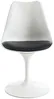 Vente-unique - XAFY Stuhl Plastik SchwarzWeiß - B 56,5 cm x H 82 cm x L 49 cm Bild 4