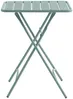 Vente-unique - MIRMANDE Garden dining set Metall Grün - B 60 cm x H 73 cm x L 60 cm Bild 2