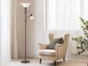 LED Deckenfluter mit Leselampe im Landhausstil, Rostoptik Höhe 180cm Bild 1