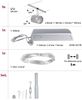 Paulmann No. 94465 Seilsystem, Cup Basisset, Chrom matt, 5x max. 10W, DC 60VA, 12,4 x 1.000 x 10 cm Bild 3
