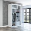 Schwebetürenschrank COLIN 2-türig Schrank 120 cm Farbe: Schwarz , sonoma Bild 4