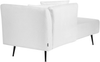 Chaiselongue cremeweiß rechtsseitig RIOM Bild 5