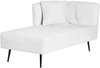 Chaiselongue cremeweiß rechtsseitig RIOM Bild 4