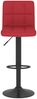 vidaXL Barhocker Weinrot Stoff [334280] Bild 3