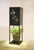 LED Solarleuchte, Dekosäule, Edelstahl, grau H 60 cm Bild 4