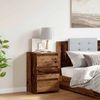 vidaXL Nachttisch Altholz-Optik 40x35x62,5 cm Holzwerkstoff 856522 Bild 3