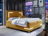 Boxspringbett Leleni LED, Gelb, 120x200 cm Bild 2