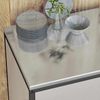 vidaXL Aufbewahrungsset für die Küche mit Regal 2 pcs Silber Edelstahl 3392684 Bild 5