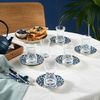 Karaca Teeservice Karaca Edirne Türkisches Teeset 12-tlg, 6 Pers, 130 ml, Mehrfarbig Bild 3