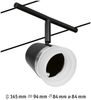 Paulmann No. 94464 Seilsystem Cone Einzelspot Schwarz max. 10W 12V Bild 3
