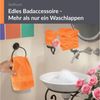 Lashuma Waschlappen - Seiftücher Linz, (Spar-Set, 6-St), Flauschige Gästetücher in Orange 30x30 cm Bild 2
