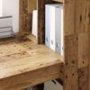 vidaXL Schreibtisch mit Regal Altholz 122 x 67 x 145 cm Holzwerkstoff 3337263 Bild 4