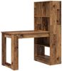 vidaXL Schreibtisch mit Regal Altholz 122 x 67 x 145 cm Holzwerkstoff 3337263 Bild 2