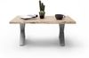 Couchtisch >CARTAGENA< in Akazie natur, massiv lackiert - 110x45x70cm (BxHxT) Bild 3
