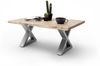 Couchtisch >CARTAGENA< in Akazie natur, massiv lackiert - 110x45x70cm (BxHxT) Bild 2