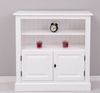 Niedriges Regal, Sideboard mit Schrank - weiß Bild 2