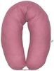 SEI Design Stillkissen Seitenschläferkissen Babynestchen Kuschelnest XXL Musselin Bezug, Schwangerschaftskissen mit Bezug, 1-tlg, Schwangerschaftskissen mit Bezug, Bezug 100% Baumwolle Bild 4