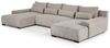 Beautysofa Ecksofa BENNY U, mit Schlaffunktion, mit Bettkasten, viele Farbvarianten Bild 2