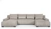 Beautysofa Ecksofa BENNY U, mit Schlaffunktion, mit Bettkasten, viele Farbvarianten Bild 4