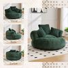 LVHOM XXL Sitzsack Cord mit 3 Kissen, Lazy Sofa Kuschelig & Atmungsaktiv, Memory Foam Split, 108x108x52cm Bild 3