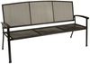 TPFGarden Gartenbank Roma (1-St, Sitzbank Outdoor Gartenbank Metall 3-Sitzer), aus massivem Streckmetall - Hochwertige Verarbeitung - Farbe Eisengrau Bild 5