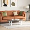vidaXL Couchtischbeine Weiß 2 Stk. 30x(30-31) cm Stahl 4013253 Bild 3