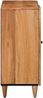 Sideboard, Kommode mit Regal Natur 90 x 33,5 x 75 cm Massivholz Mango Bild 4