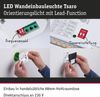 Paulmann 80004 LED Wandeinbauleuchte Tsaro Bewegungsmelder eckig 80x36mm 2700K Schwarz Bild 4