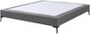 Doppelbett Lilla Textil 180x200 cm Dunkelgrau [en. casa] Bild 2