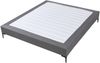 Doppelbett Lilla Textil 180x200 cm Dunkelgrau [en. casa] Bild 4