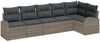 vidaXL Gartensofa-set Grau Poly-Rattan 3346059 Bild 2