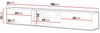 TV-Lowboard Gevto 180 EF mit Elektrischem Kamin (Farbe: Cashmere) Bild 5