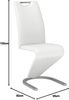 Freischwinger >Pupik II< in weiß - 45x102x62cm (BxHxT) Bild 4