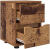 vidaXL Nachttisch Altholz 30,5 x 30 x 43 cm Holzwerkstoff 888813 Bild 5