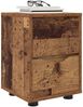 vidaXL Nachttisch Altholz 30,5 x 30 x 43 cm Holzwerkstoff 888813 Bild 3