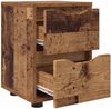 vidaXL Nachttisch Altholz 30,5 x 30 x 43 cm Holzwerkstoff 888813 Bild 5